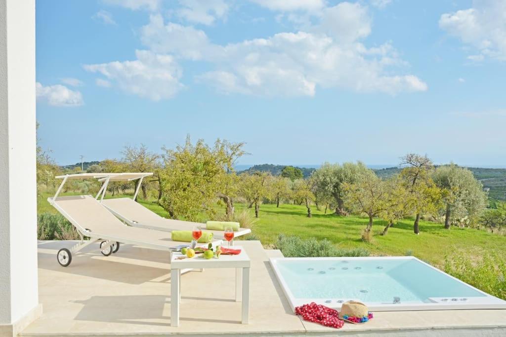 Villa Pettegola Tenuta Il Cavaliere Di Italia Noto- Vista Mare Mini Piscina Idromassaggio Zewnętrze zdjęcie